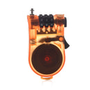 3 Feet Cable Lock Retractable Combination for Luggage Cycling - Orange H4X2