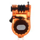 3 Feet Cable Lock Retractable Combination for Luggage Cycling - Orange H4X2
