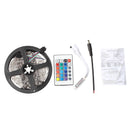 5M 5050 SMD 300 RGB LED Strips Light Lamp 12V DC Decor+Mini 24 Keys ControlP9F5