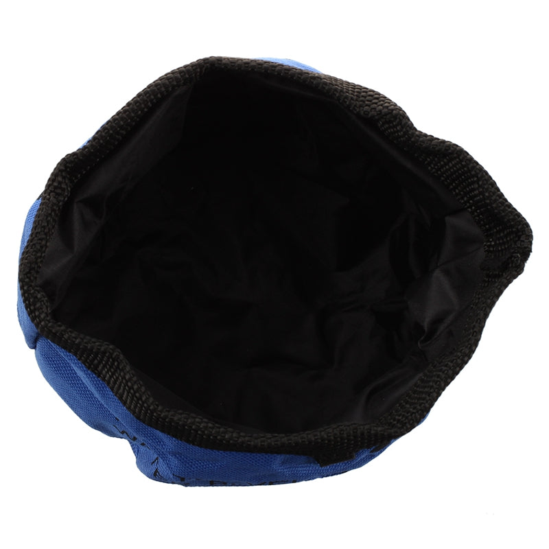 Pet Dog Cat Bowl Water Food Feeder Portable Collapsible Foldable Travel BluU4C7