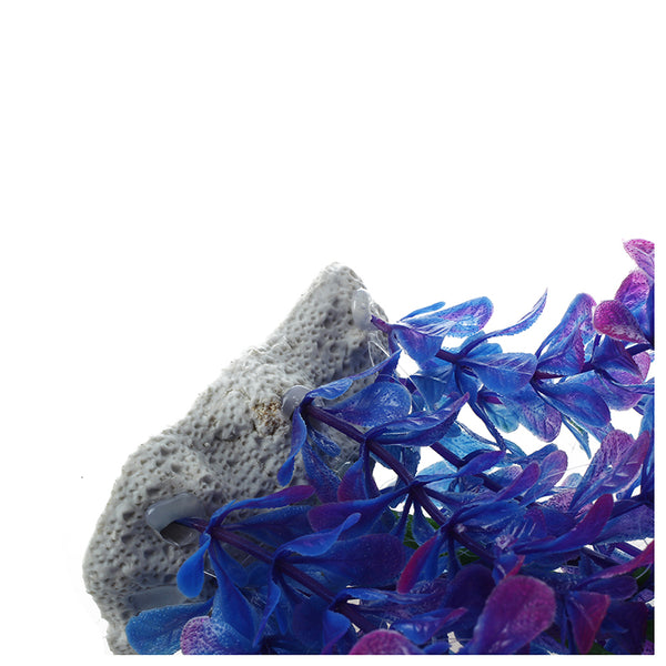 Purple Artificial Water Plants for Fish Tank Aquarium Decoration Ornament F6V2