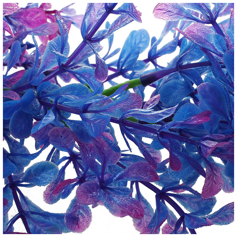 Purple Artificial Water Plants for Fish Tank Aquarium Decoration Ornament F6V2
