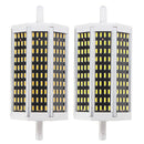 R7S 118MM 15W 120 SMD 4014 LED Warm White White Light Lamp Bulb AC85-265V