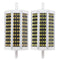 R7S 118MM 15W 120 SMD 4014 LED Warm White White Light Lamp Bulb AC85-265V