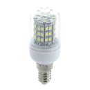 E14 5W Bulb Lamp White Light 60 LED 3528 SMD AC 220V 6500K X3V1