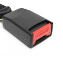 Universal Adjustable 2 Point Retractable Car Safety Seat Belt Buckle