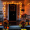 1.2M Battery Power Foldable 10 LED Warm White Halloween Pumpkin String Lantern Fairy Holiday Light