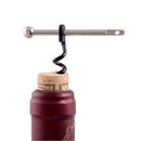 Multifunctional Outdoor Mini EDC EStainless Steel Corkscrew Wine Bottle Opener With Keychain Ring
