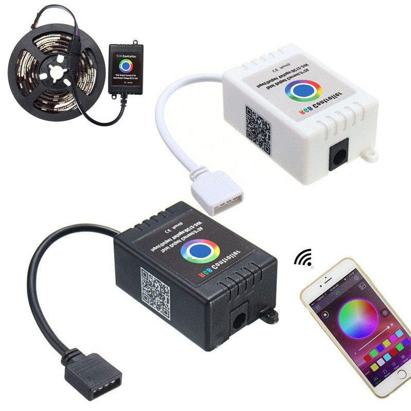 Wireless bluetooth Music Smartphone APP Remote Controller For 5050 RGB LED Strip DC12-24V