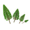 10Pcs Mini Artificial Trees Pine 3.5cm/6.5cm/9.5cm/13cm Home Office Party Decorations