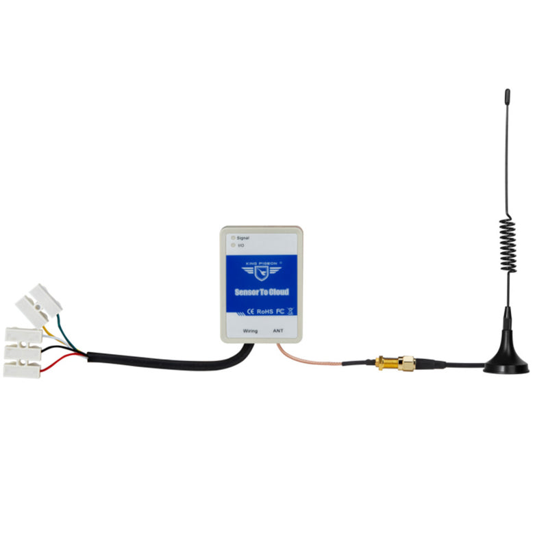 KING PIGEON IOT101 GSM/GPRS Modbus RTU Over TCP 1-way DIN Input Switch Volume (Dry and Wet Contacts Compatible) IOT Sensor To Cloud Device