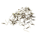 50X Metal Earrings Hook 0.5mm Bronze Color V6T8