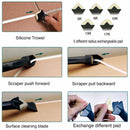 3Pcs Silicone Scraper Caulking Grouting Sealant Finishing Cleaning Tool Kit