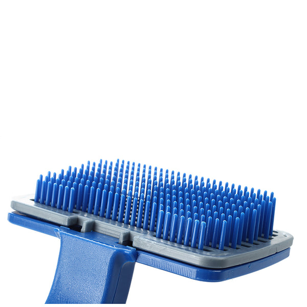 Brush cleaning grooming hair for dog animal cat Blue