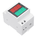 D52-2042 Double Display Guide Rail Digital Voltmeter Digital Display AC Voltmeter AC Current Meter
