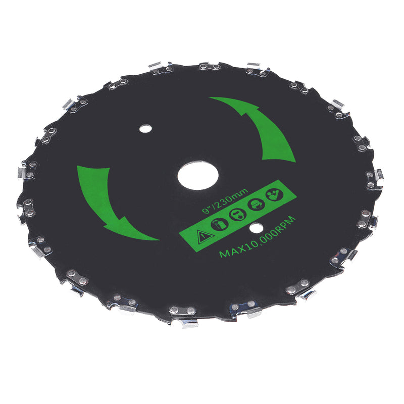 14/20 Teeth 230mm Lawn Mower Steel Blade Garden Tree Lawnmower Brush Cutter Blades