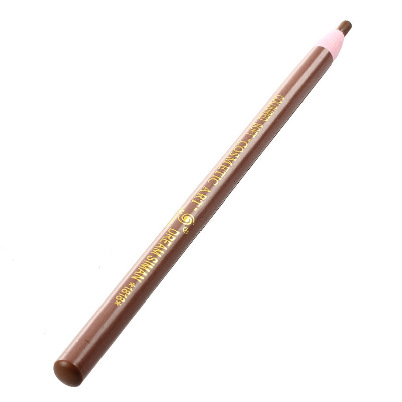 12 Eyebrow Eye Brow Pencil Makeup Cosmetics Waterproof Longlasting Light Br M3F7