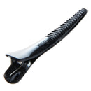 10 PCS 79 mm Plastic Barrette Hair Clip Black New W2W7