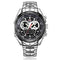 TVG 468 Men Luxury Steel Band Date Luminous Display Fashion Sport Dual Disaplay Digital Watch