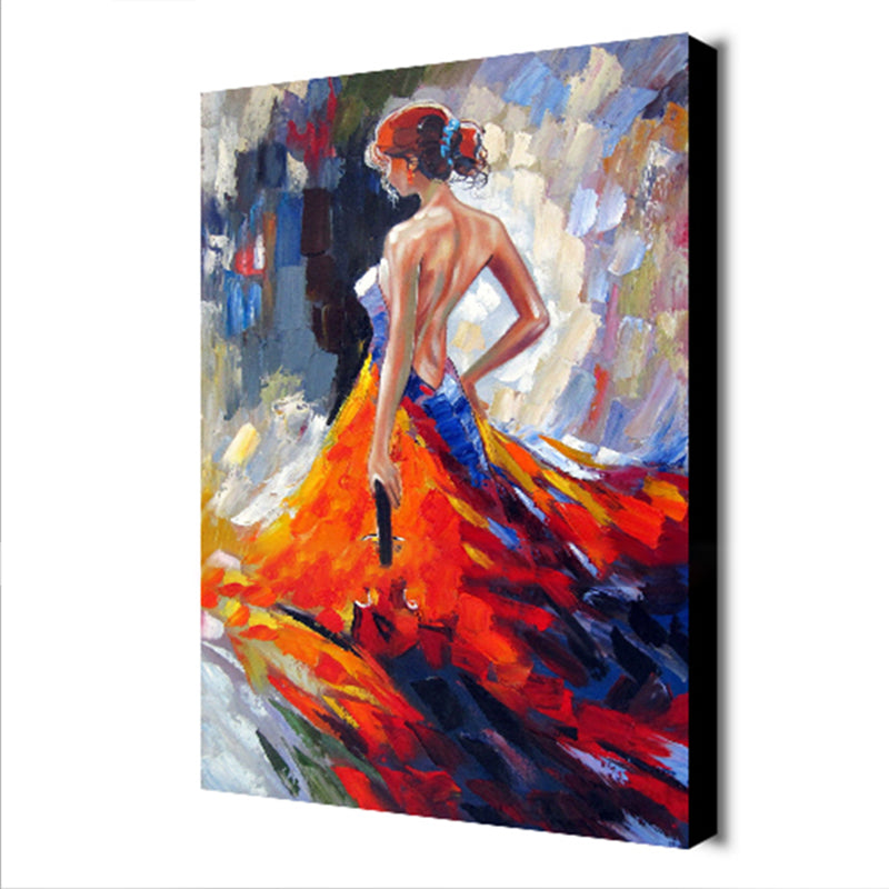 Hand Painted Oil Paintings Famous Modern Stretched Canvas Wall Art For Home Decoration Paintings