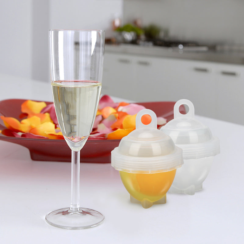 7Pcs / Set Hard Boil Egg Cooker 6 Boilor Without Shells With Bonus Egg White Separator Eggs Boiler