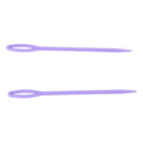 6 x 2 Sizes Stuff Threading Plastic Braiding Needle X3Y2