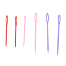 6 x 2 Sizes Stuff Threading Plastic Braiding Needle X3Y2