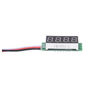 0.36 inches Voltmeter with red LED Digital Panel 0 - 33V 4 Figures