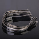 10Pcs Blank Headbands Metal Hair Band Lots DIY Accessories E4M7