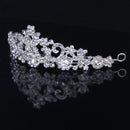 Wedding Bridal Prom Rhinestone Butterfly Love Corollas Headband Veil Tiara