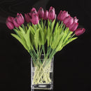 Tulip Flower Latex Real Touch For Wedding Bouquet Decor Best Quality KC455