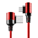 Bakeey 2A Type C Micro USB Elbow Gaming Fast Charging Data Cable For Huawei P30 Pro Mate 30 S10+ Note 10 Xiaomi Mi9 9Pro Redmi 7A Redmi 6Pro OUKITEL Y4800