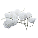 Beauty Bridal Rose Flower Party Wedding Bridesmaid Decoration White