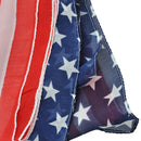 Women Girl Scarves American Flag US Flag Patriotic Theme Scarves T5C6