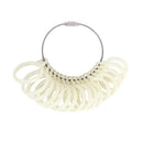 Plastic Finger Sizer Ring Gauge UK Standard: K - Z S7I9
