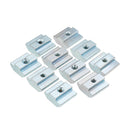 Machifit 20pcs M4 T Sliding Nut Carbon Steel T Sliding Nut for 4040 Aluminum Profile