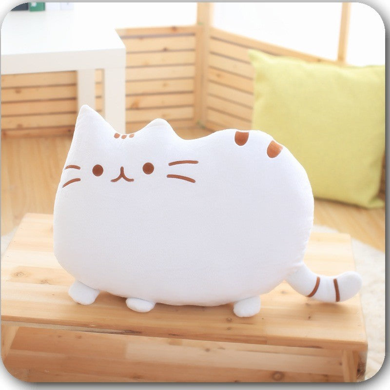 1Pc Creative Cartoon Cat Soft Back Pillow Cushions