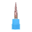 Drillpro 2 Flutes R0.25/ R0.5/ R0.75/ R1.0 *20.5*D4*50 Ball Nose End Mill HRC50 Taper Milling Cutter