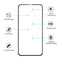 Enkay 0.2mm 3D Titanium Curved Edge Tempered Glass Screen Protector For iPhone 11/for iPhone XR 6.1 Inch