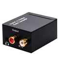 Digital Optical Coax Coaxial Toslink to Analog RCA L/R Converter Stereo Audio Adapter USB Power Cable for Xbox PS3 PS4