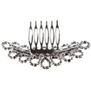 strass Rings Silvered Hair Plug Hair Comb Hair Accessories NEW