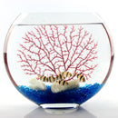 Aquarium Artificial Red Coral Underwater Plants Ornament Decorating H6U8