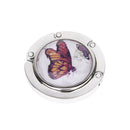Ladies' Butterfly Pattern Folding Handbag Purse Hanger Hook for Table S8Z2