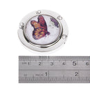 Ladies' Butterfly Pattern Folding Handbag Purse Hanger Hook for Table S8Z2