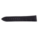 Fashion Black Crocodile Pattern Leather Band 24 mm Leather Bracelet Watch A1I3