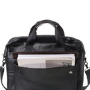 Ourdoor Men Leather Travel  Business Briefcase Laptop Messenger Shoulder Bag
