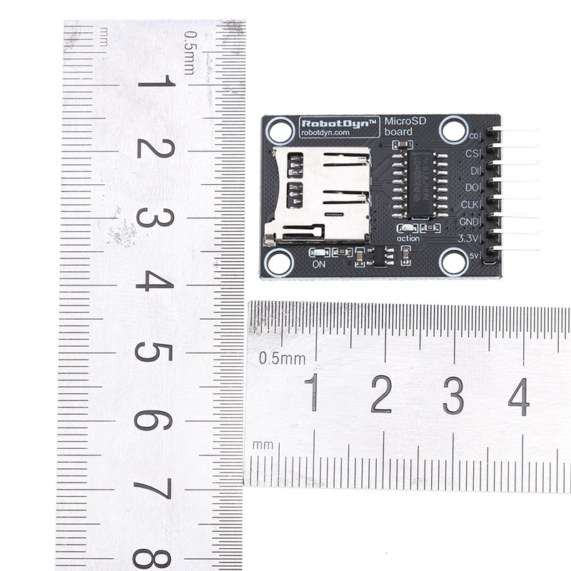 5pcs RobotDyn 2GB Micro SD Card Module For  Uno Mega Leonardo Nano ProMini 8bit Microcntrollers