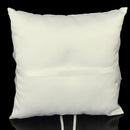 Wedding Ring Pillow Cushion Bearer Starfish Decorated 20 x 20cm---Ivory