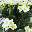 1 piece Hanging Artificial Violet Garland Flower Vine Wedding Cake Decorati