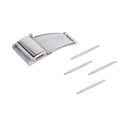 18 mm Stainless Steel Double Folding Clasp Buckle for Watch Band Strap T2D3
